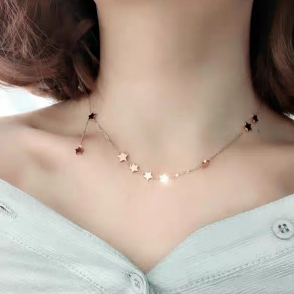 💕last one GOLD MARIA COIN DROP NECKLACE - Picture 4 of 12